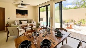 Dining - Double Room Apartment with Private Plunge Pool ᯽A9 (Tulum)