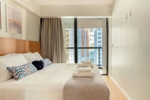 Basic Apartment | 1 bedroom, hypo-allergenic bedding, laptop workspace, blackout curtains - D'house Apartamentos (São Paulo)
