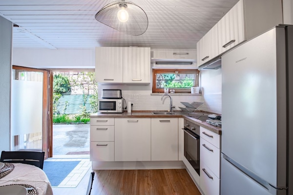 Mikrobølgeovn, ovn, kogeplade, opvaskemaskine