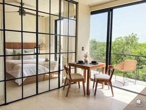 1 bedroom, in-room safe, desk, iron/ironing board - Penthouse Studio Apt w/ Private Roof & Pool ᯽PH11

 (Tulum)