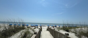 Beachfront complex with pool ~ 2312 Villamare