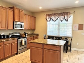 Private kitchen - Shire at West Haven - 5 Bed/ 4 Bath Pool & Spa Home with Games Room 
 (Davenport)