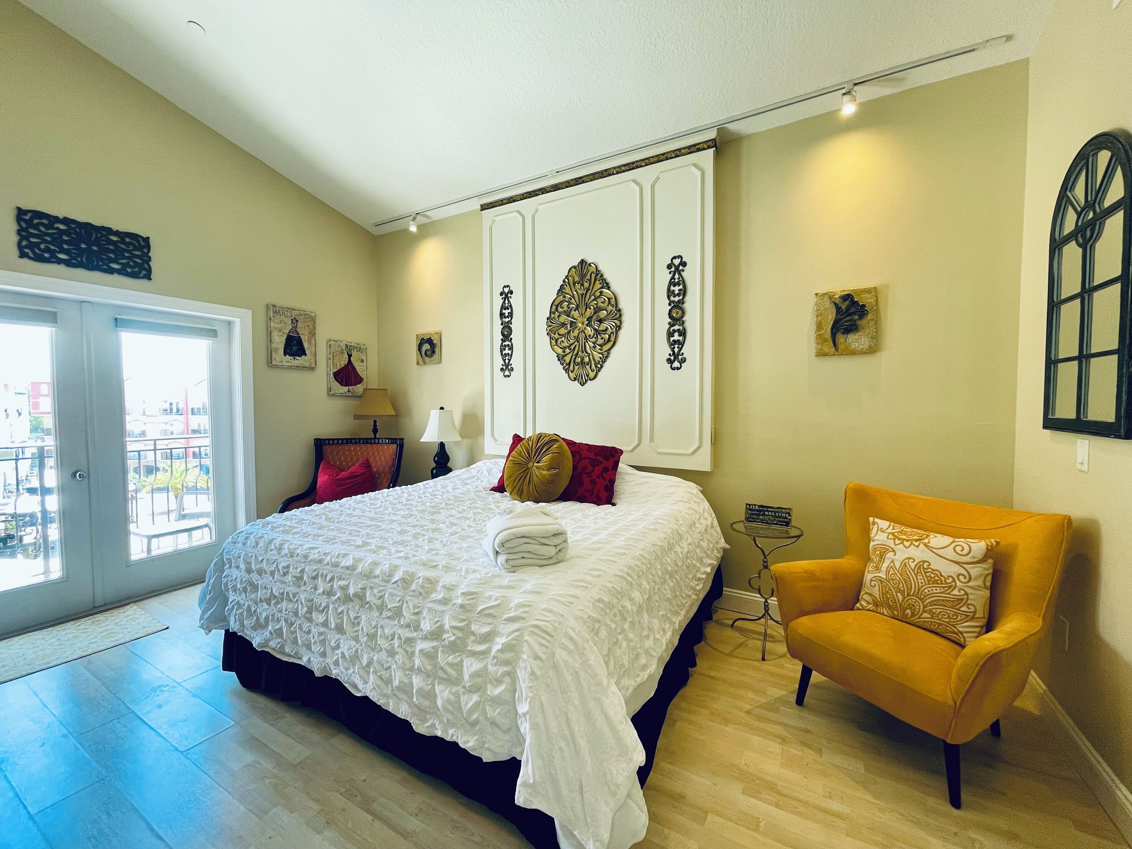 1 bedroom, desk, iron/ironing board, free WiFi
