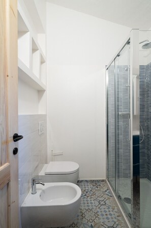 Shower, hair dryer, bidet