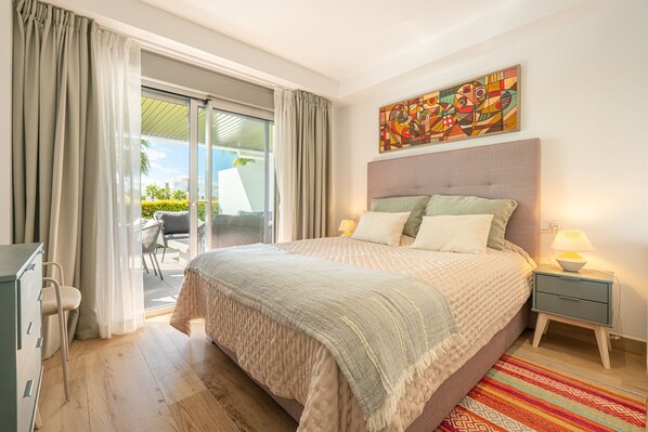 Strykejern/-brett, wi-fi (inkludert) og sengetøy