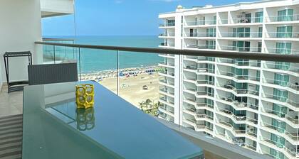 Cozy Condo in Cartagena, Ocean Front,Radisson Condo - 5 mins from the Wall City