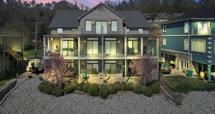 Beautiful views and sunrises overlooking the water. Spacious home with elevator.