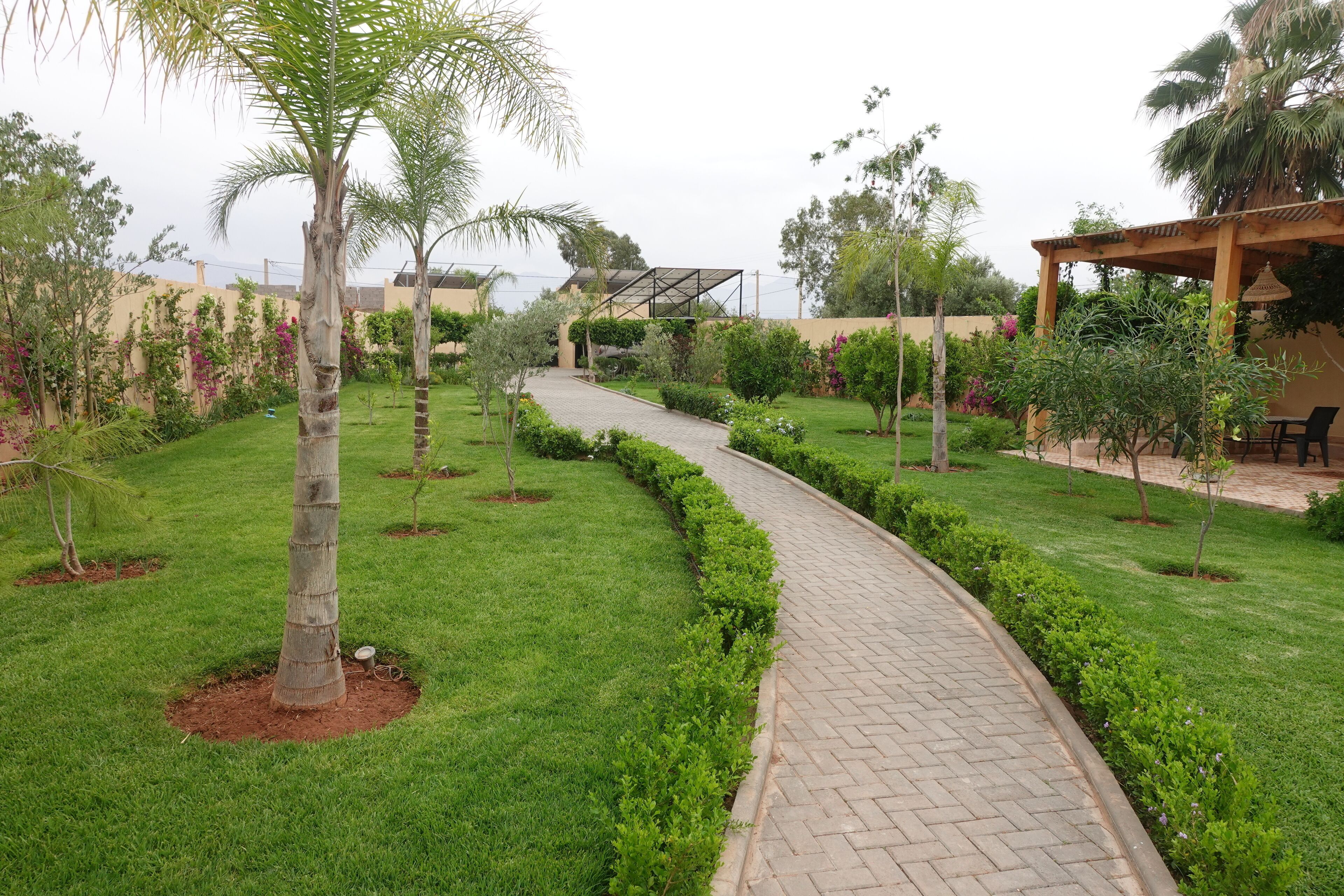 Overnattingsstedets uteområder