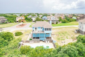 Exterior - Oceanside Duck home w/ heated pool, hot tub, & community amenities! (Duck)