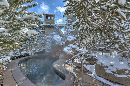 Modern Retreat Near Base Village w/ Pool & Hot Tub