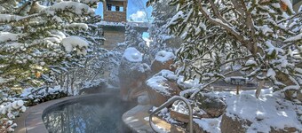 Modern Retreat Near Base Village w/ Pool & Hot Tub