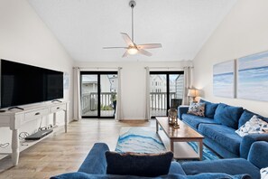 Condo, Multiple Beds (Cotton Bayou 7H) | Living area - Cotton Bayou 7H (Orange Beach)