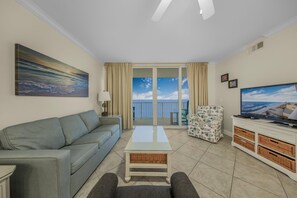 콘도, 침대(여러 개) (San Carlos 1604) | 거실 공간