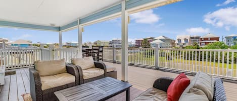 Casa, varias camas (Sandy Feet Retreat) | Terraza o patio