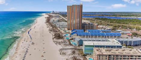 Condo, Multiple Beds (Harbour Place 413) | Beach | On the beach