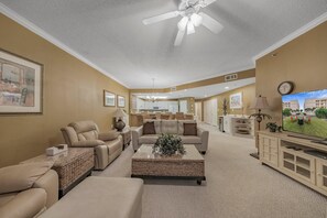 Apartment, Mehrere Betten (Perdido Grande 2502) | Wohnbereich
