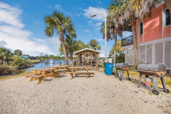 Condo, 1 Queen Bed (The Cove 205B) | Outdoor dining - The Cove 205b (Gulf Shores)