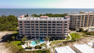 Condo, 1 cama King e sofá-cama (The Dunes 507) | Fachada