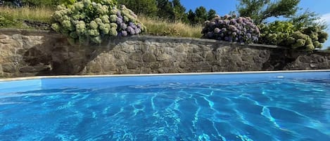 Una piscina climatizada