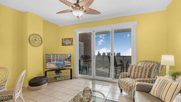 Condo, Multiple Beds (The Dunes 502) | Living area