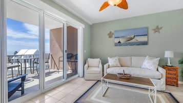 Leilighet, flere senger (The Dunes 502) | Oppholdsområde