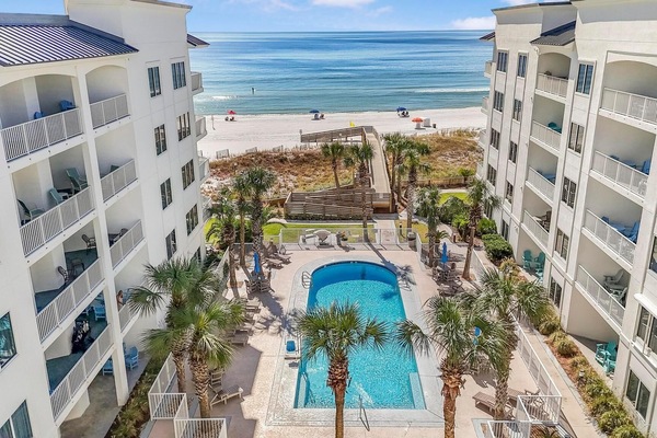 Condo, 1 King Bed with Sofa bed (Palm Beach A14) | Pool | A heated pool