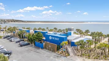 Apartment, 1 King-Bett und Schlafsofa (Palm Beach A14) | Außenbereich