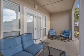 Condo, 1 King Bed with Sofa bed (Grand Caribbean in Perdido Key 111E) | Terrace/patio - Grand Caribbean in Perdido Key 111e (Pensacola)