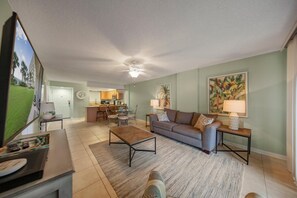 Condo, Multiple Beds (Seaside Beach & Racquet 5117) | Living area - Seaside Beach & Racquet 5117 (Orange Beach)
