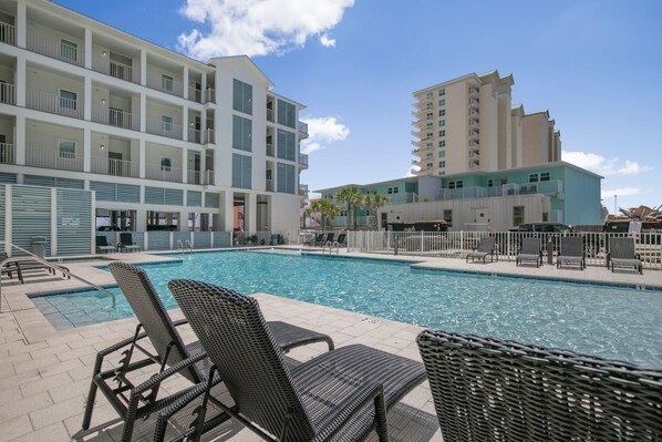 Condo, 1 King Bed with Sofa bed (Sea Glass 403) | Pool - Sea Glass 403 (Gulf Shores)