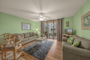 Condo, Multiple Beds (Seaside Beach & Racquet 4311) | Living area - Seaside Beach & Racquet 4311 (Orange Beach)