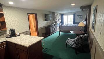 Chambre Deluxe, 1 trĂšs grand lit, vue lac