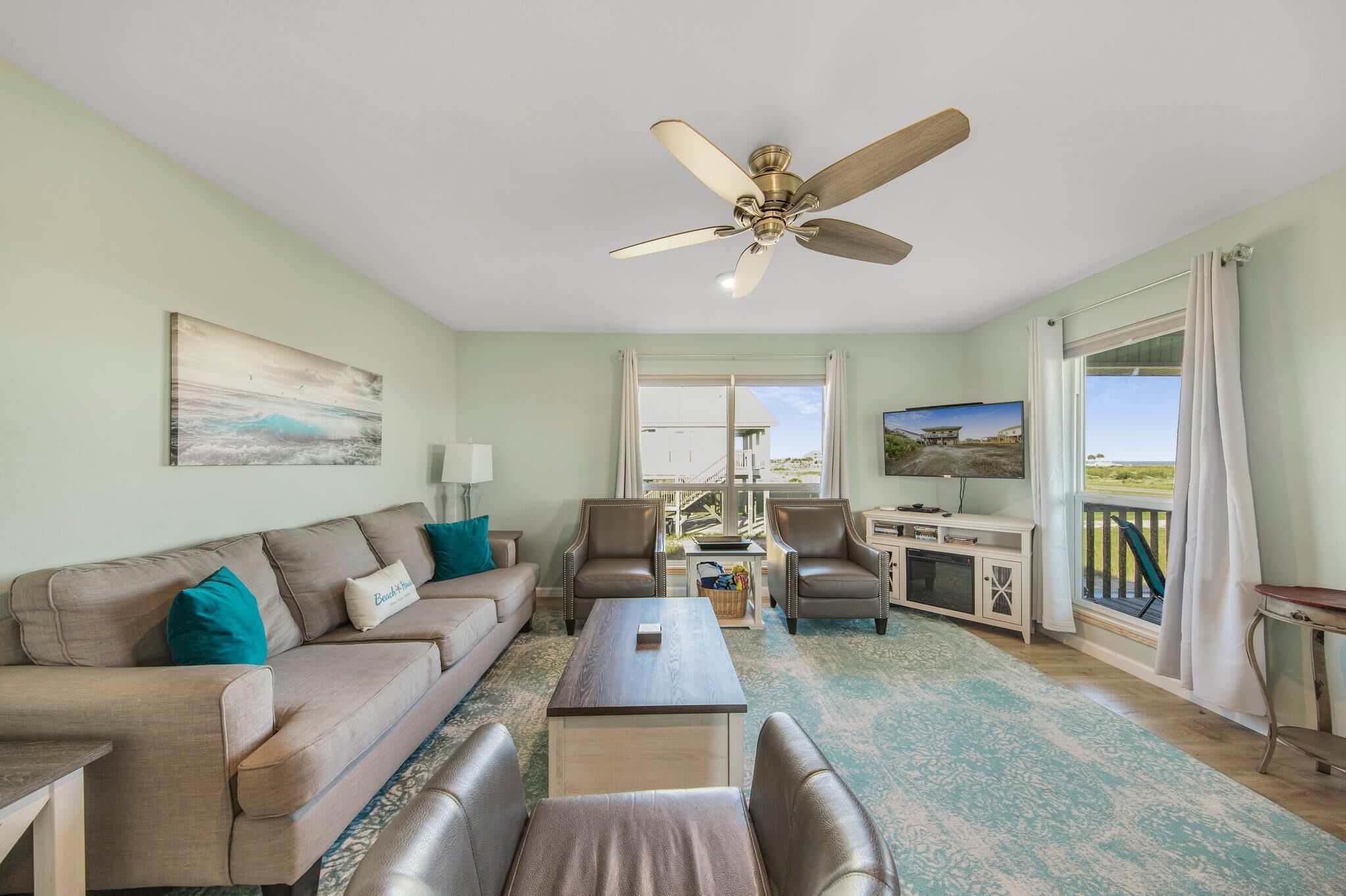 獨棟房屋, 多張床 (Island Dream) | 起居區