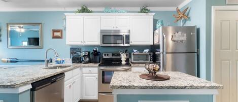 Condo, Berbilang Katil (Grand Caribbean 115) | Dapur peribadi | Ketuhar, pembakar roti