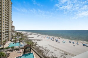 Condo, Multiple Beds (Romar Place 605) | Beach