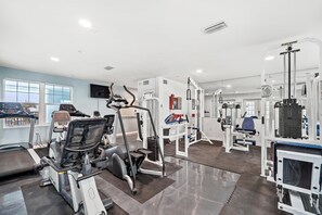 Condo, Multiple Beds (Grand Caribbean 408) | Fitness facility