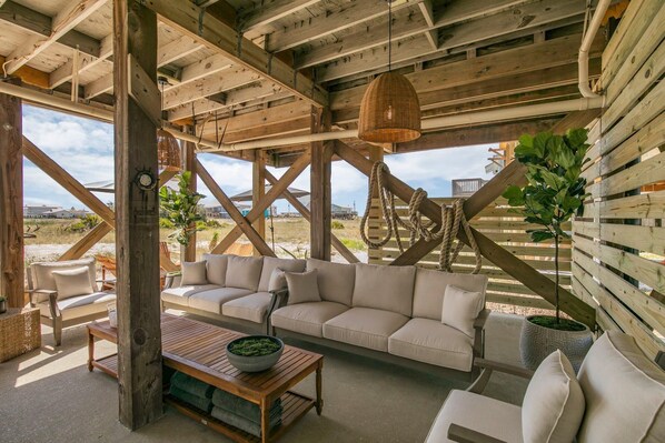 House, 1 Queen Bed (The Morgan) | Property grounds - The Morgan (Gulf Shores)