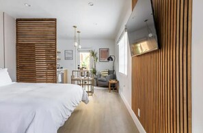 1 chambre, fer et planche à repasser, Wi-Fi, draps fournis