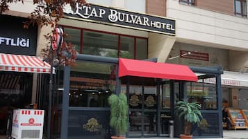 Fassade der Unterkunft