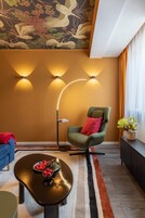 Design Apartment, 2 Bedrooms, Non Smoking, Kitchen | Living area | Smart TV, Netflix, streaming services