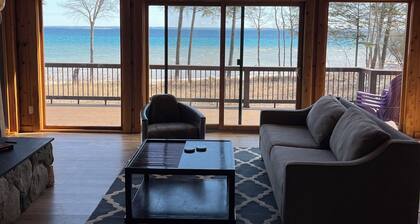 Spend the summer at this pristine house on Grand Traverse Bay!