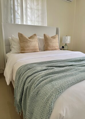 1 soverom, strykejern/-brett, wi-fi (inkludert) og sengetøy