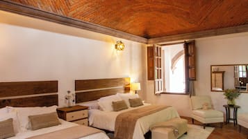 Comfort Quadruple Room | 1 bedroom, premium bedding, in-room safe, individually decorated