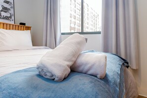 Edifício Lins 236 - LIN006 | Arbejdsområde til bærbare computere, gratis Wi-Fi, sengetøj