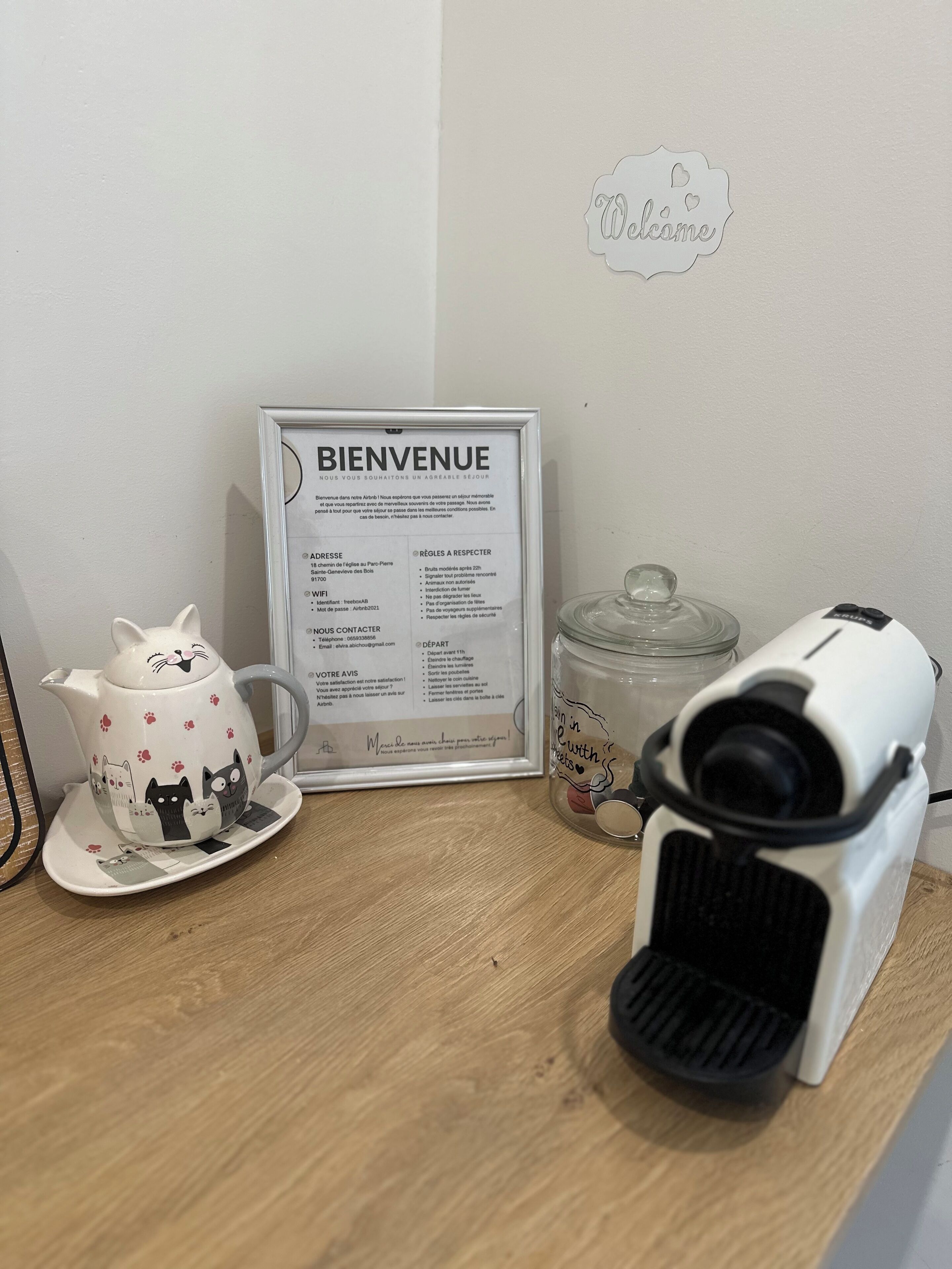 Kaffe og/eller kaffemaskin
