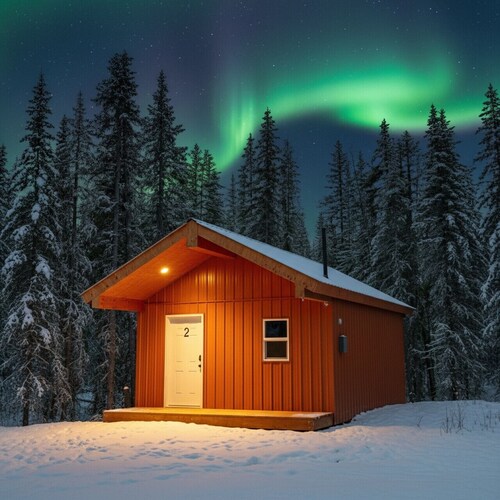 Bear Cabin 2 in Tok Alaska