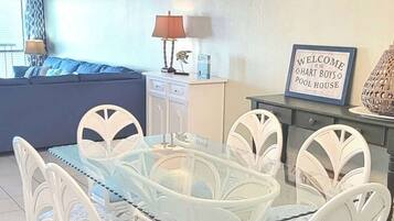 Condo, Multiple Beds, Balcony (Saida Towers IV #303) | Dining