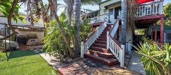 OCEAN BREEZE!Furnished 2/1 Pt Fermin.Pets,fenced yard,WD,parking+street.DECK!