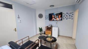 Lakens van Egyptisch katoen, luxe beddengoed, een minibar