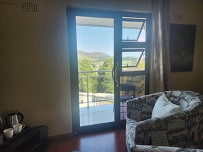 Vista del paisatge des de l'allotjament